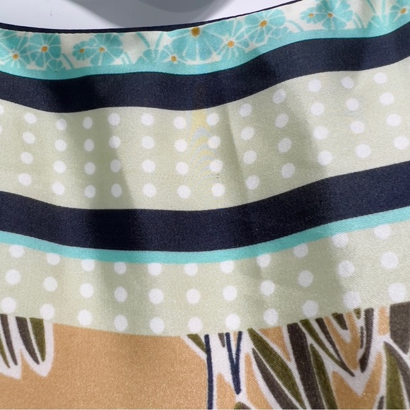 NWT NURTURE Mid-length Belted Dress, Satin-silk feel Sleeveless Dress Size L - Picture 12 of 16